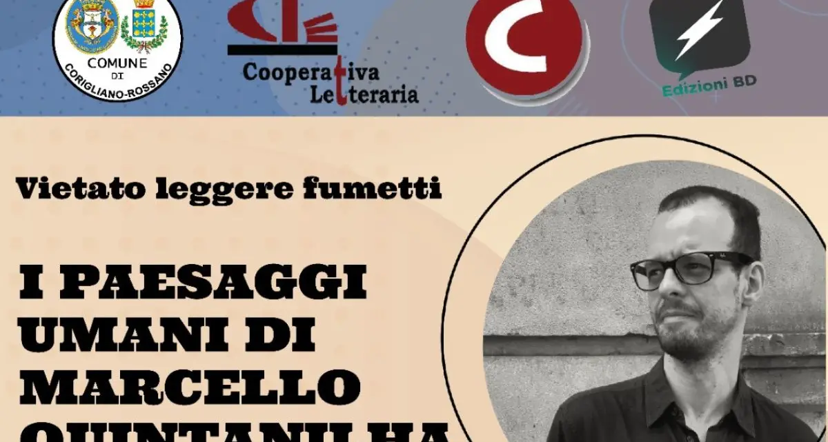 Corigliano-Rossano ospita Marcello Quintanilha, maestro internazionale del fumetto contemporaneo e della narrazione sociale\n