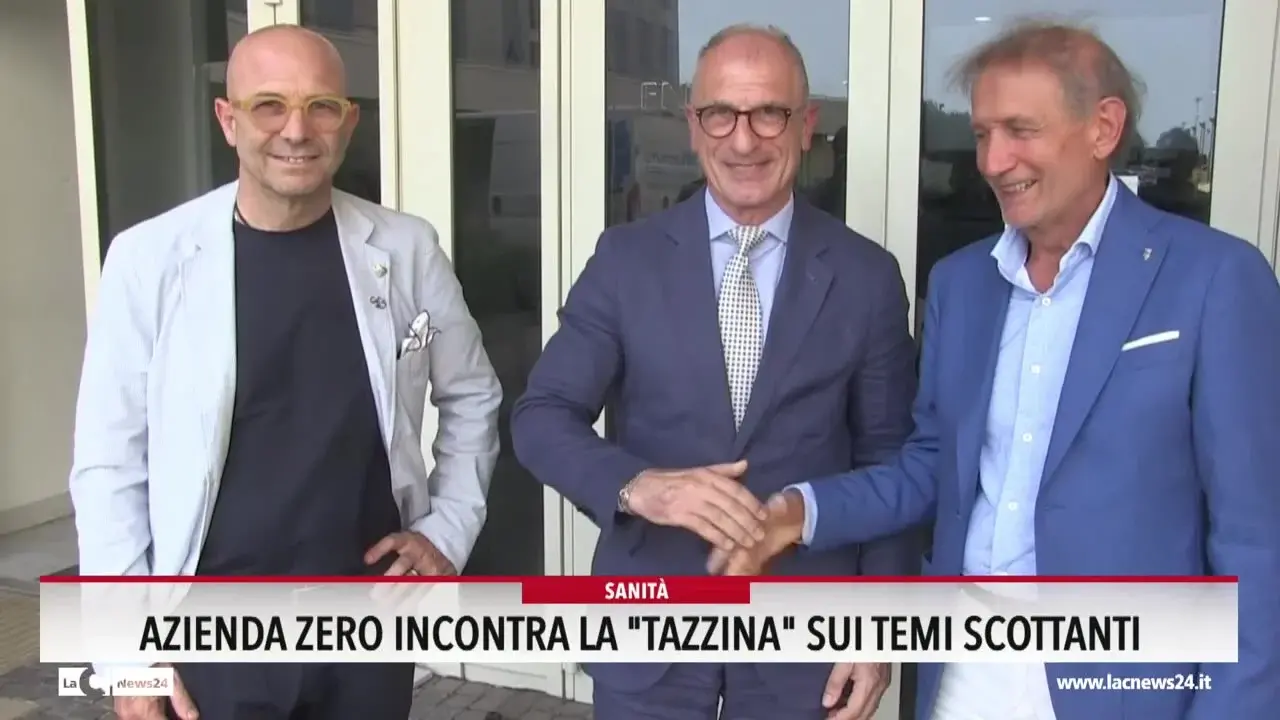 Sanità, Azienda zero incontra la Tazzina sui temi scottanti