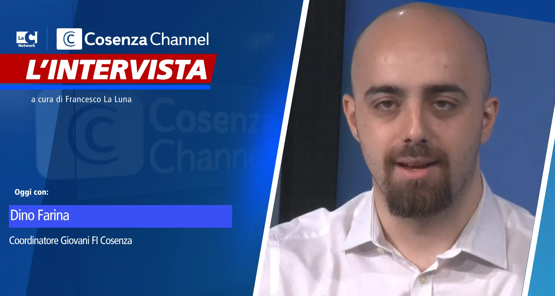 Farina (Forza Italia): «Cosenza ha bisogno di più giovani. Il futuro si costruisce con i programmi»