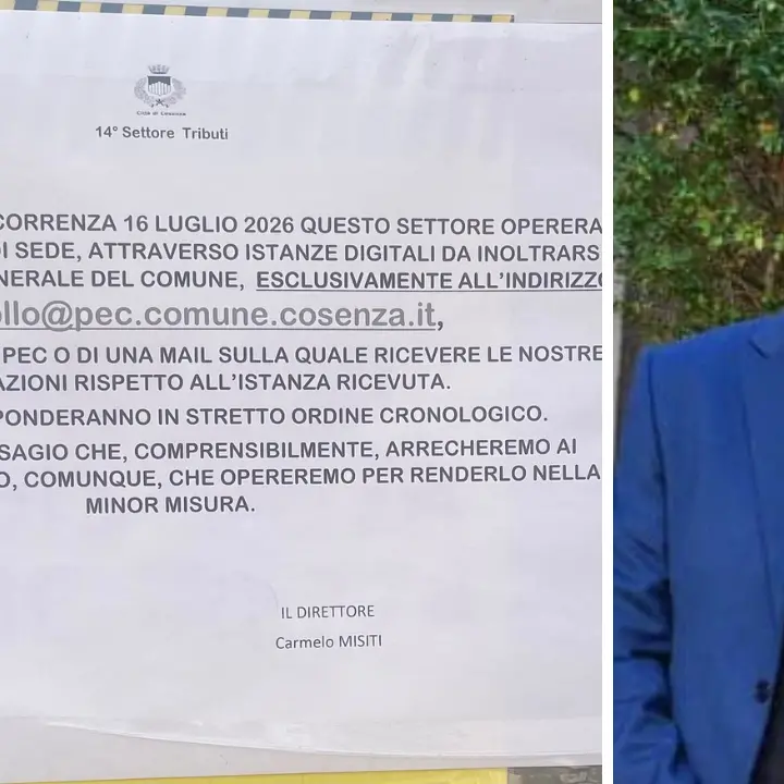Cosenza, uffici Tributi chiusi. D’Ippolito: «Zero comunicazioni, cittadini davanti a portoni chiusi»\n