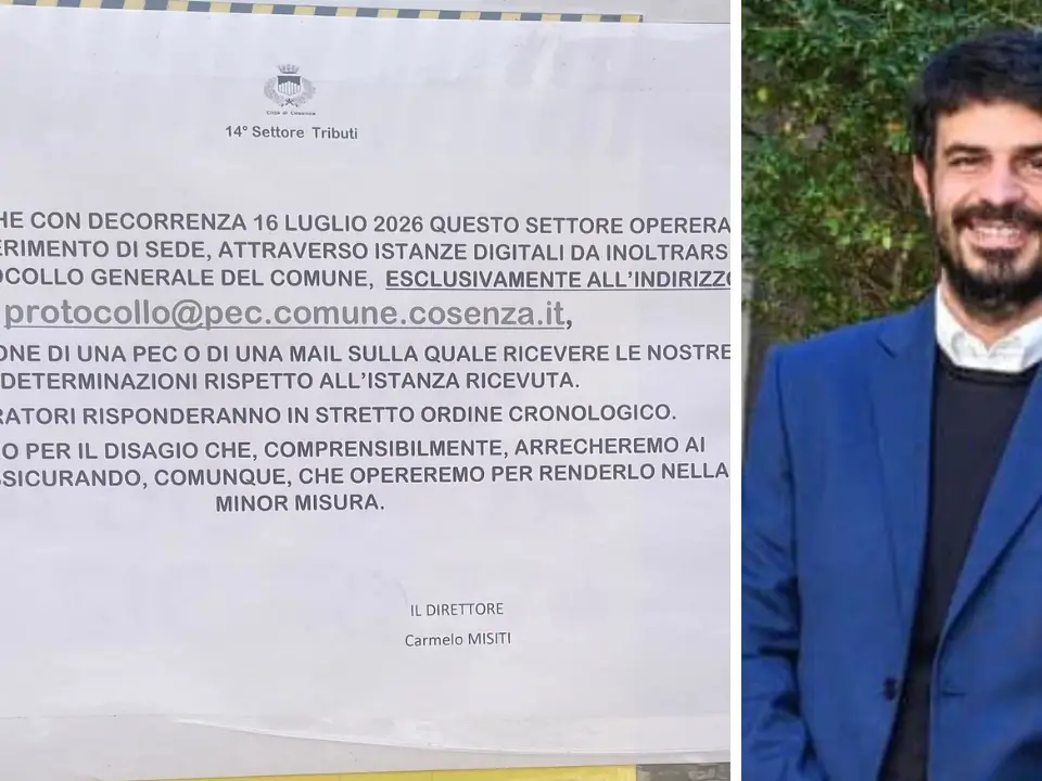 Cosenza, uffici Tributi chiusi. D’Ippolito: «Zero comunicazioni, cittadini davanti a portoni chiusi»