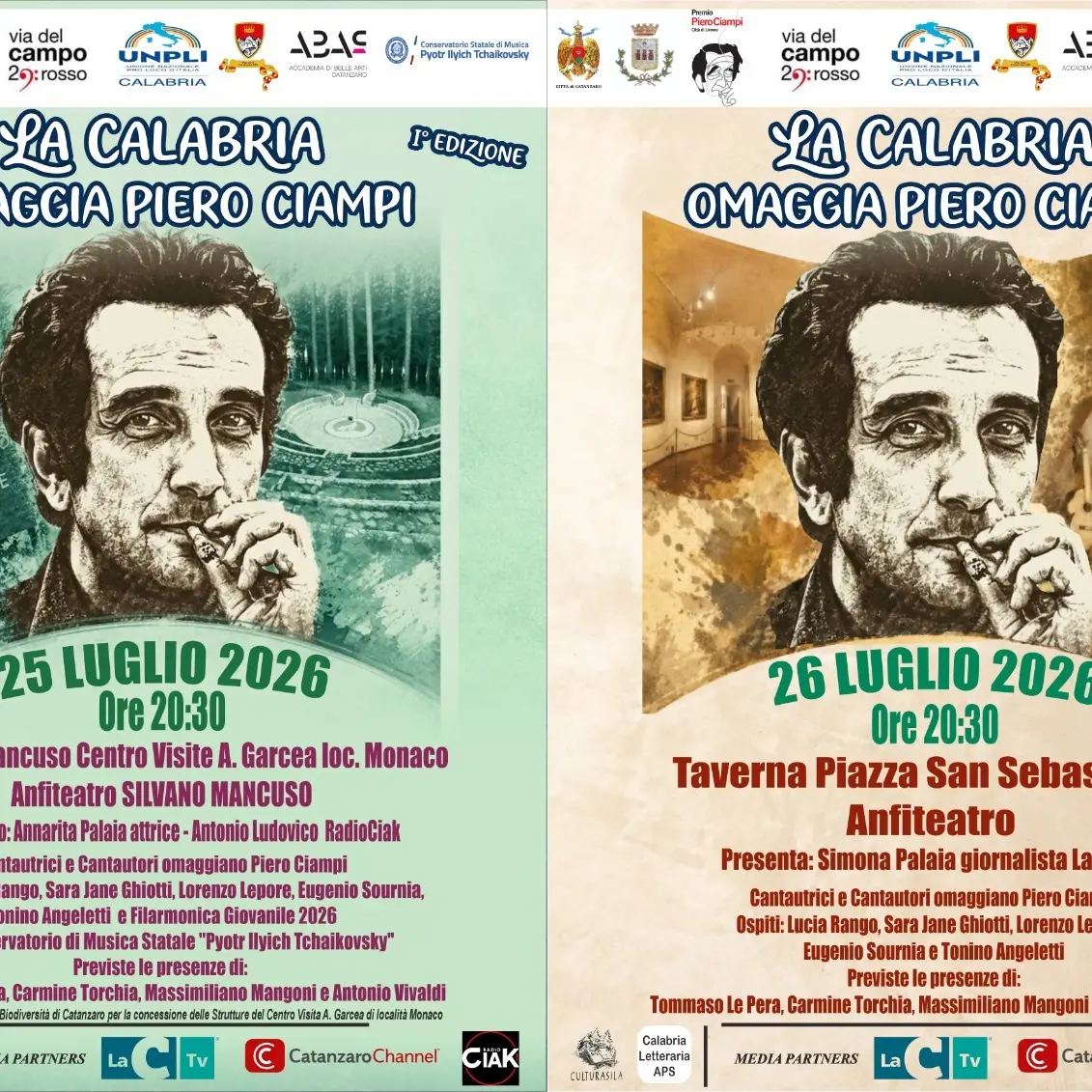 “La Calabria omaggia Piero Ciampi”: conto alla rovescia per l’evento celebrativo