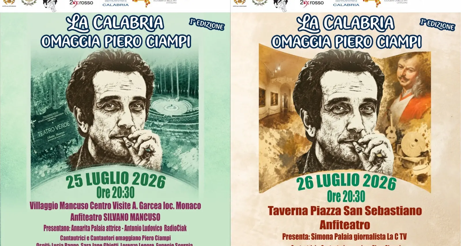 <p>“La Calabria omaggia<span style=\"color:hsl(0, 75%, 60%);\"> Piero Ciampi</span>”: conto alla rovescia per l’evento celebrativo</p>