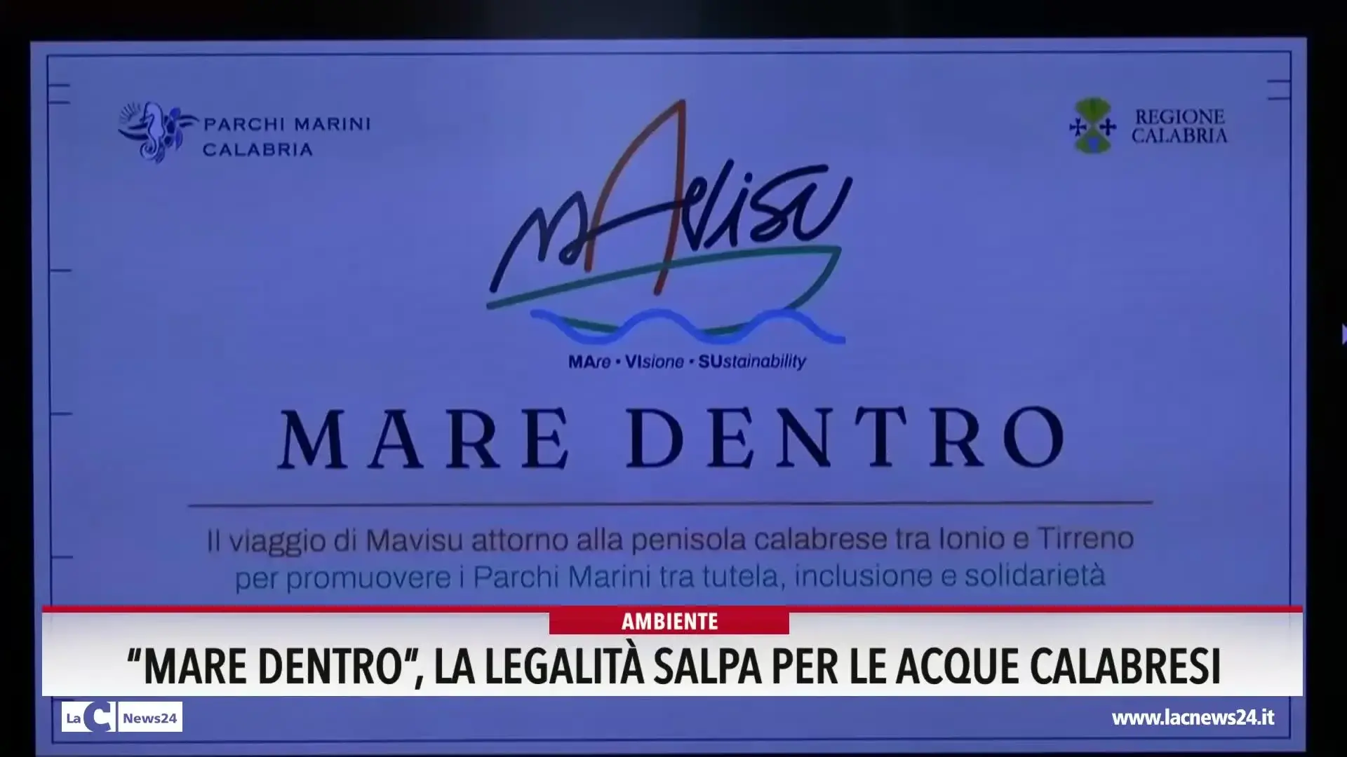 Mare dentro, la legalita salpa per le acque Calabresi.