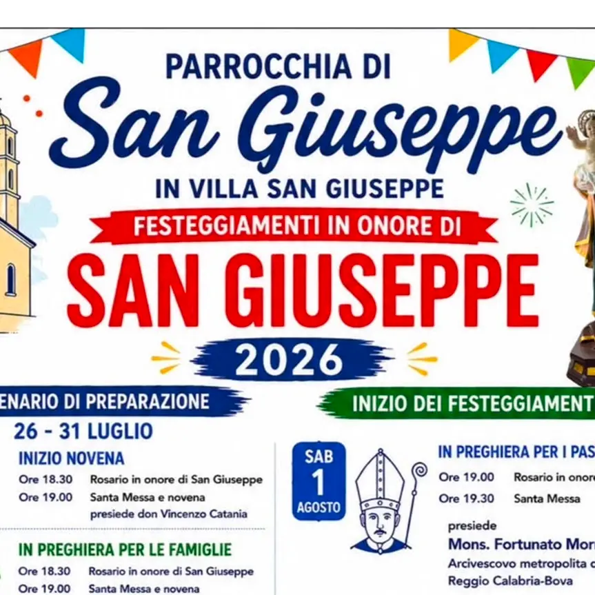 Reggio, la comunità di Villa San Giuseppe pronta a festeggiare il patrono\n