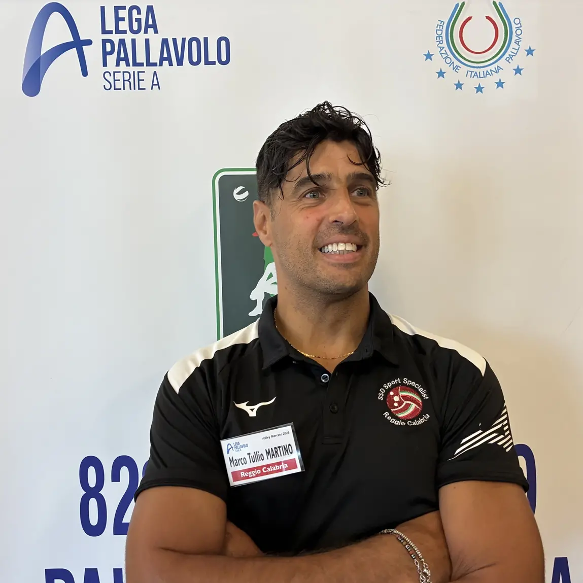 Volley maschile,\u00A0Marco Martino (Domotek):\u00A0«Il ds\u00A0Pellegrino e il\u00A0mister Polimeni\u00A0hanno allestito un roster di grande qualità. Non vediamo l'ora di cominciare»\n