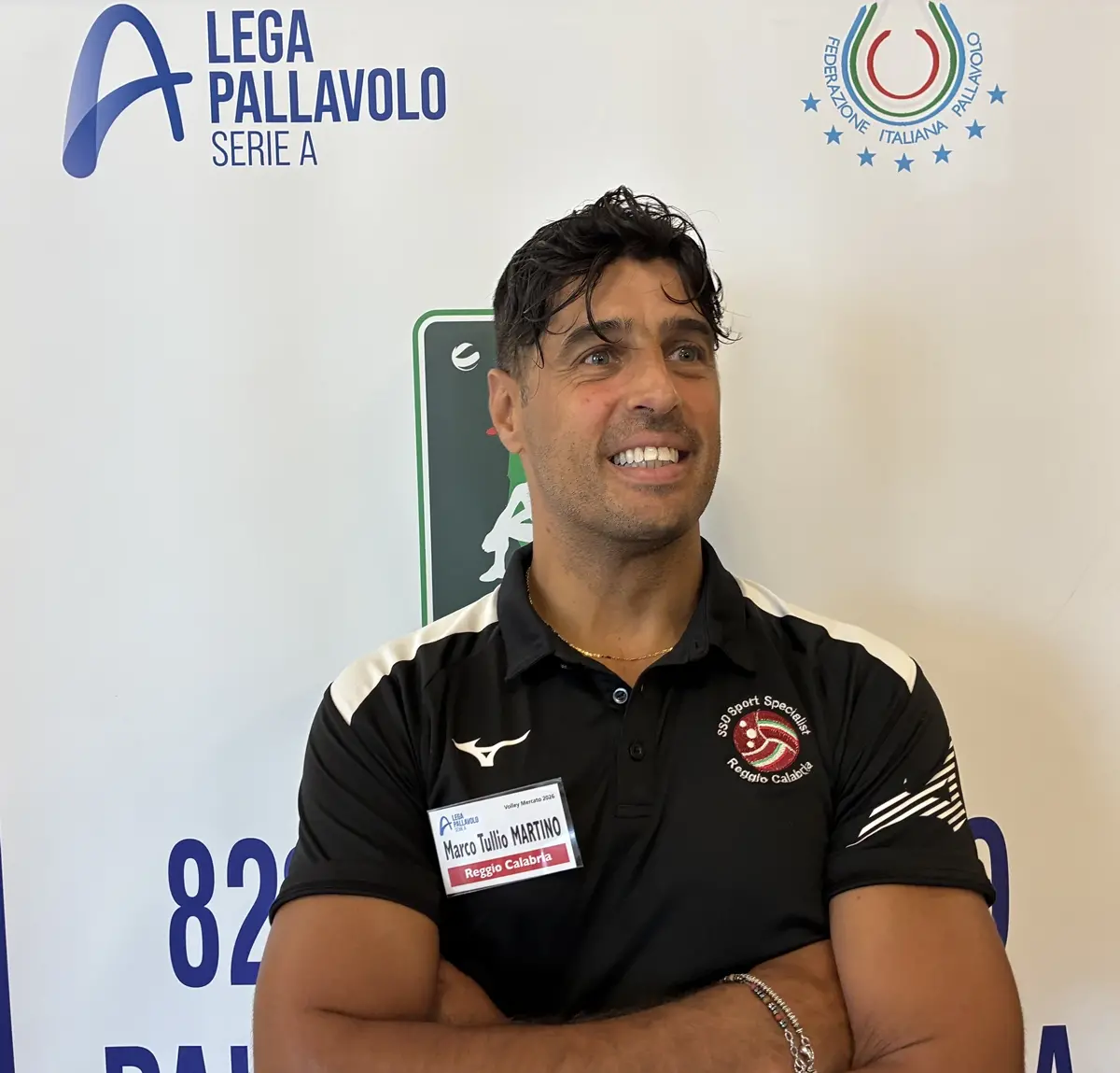 Volley maschile,\u00A0Marco Martino (Domotek):\u00A0«Il ds\u00A0Pellegrino e il\u00A0mister Polimeni\u00A0hanno allestito un roster di grande qualità. Non vediamo l'ora di cominciare»\n