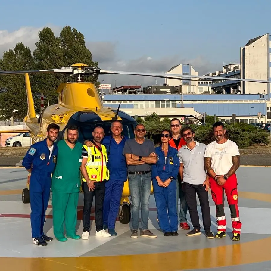 <p>Elisoccorso, la nuova base è in ospedale: Lamezia diventa il cuore dell'emergenza sanitaria calabrese</p>