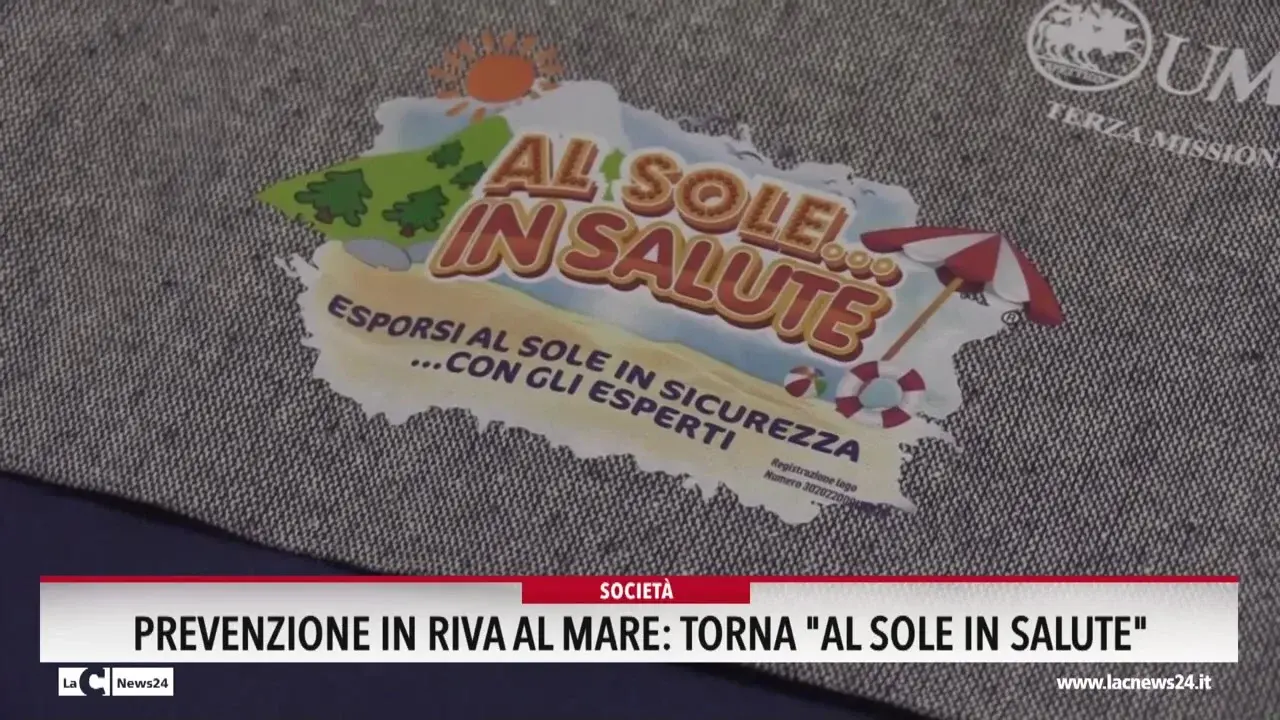 Prevenzione in riva al mare: torna \"Al sole in salute\"
