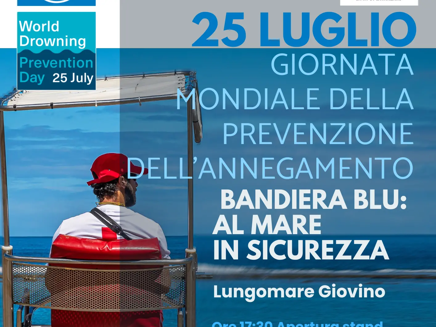 “Bandiera Blu: al mare in sicurezza”, Catanzaro celebra la Giornata Mondiale della Prevenzione dell'Annegamento