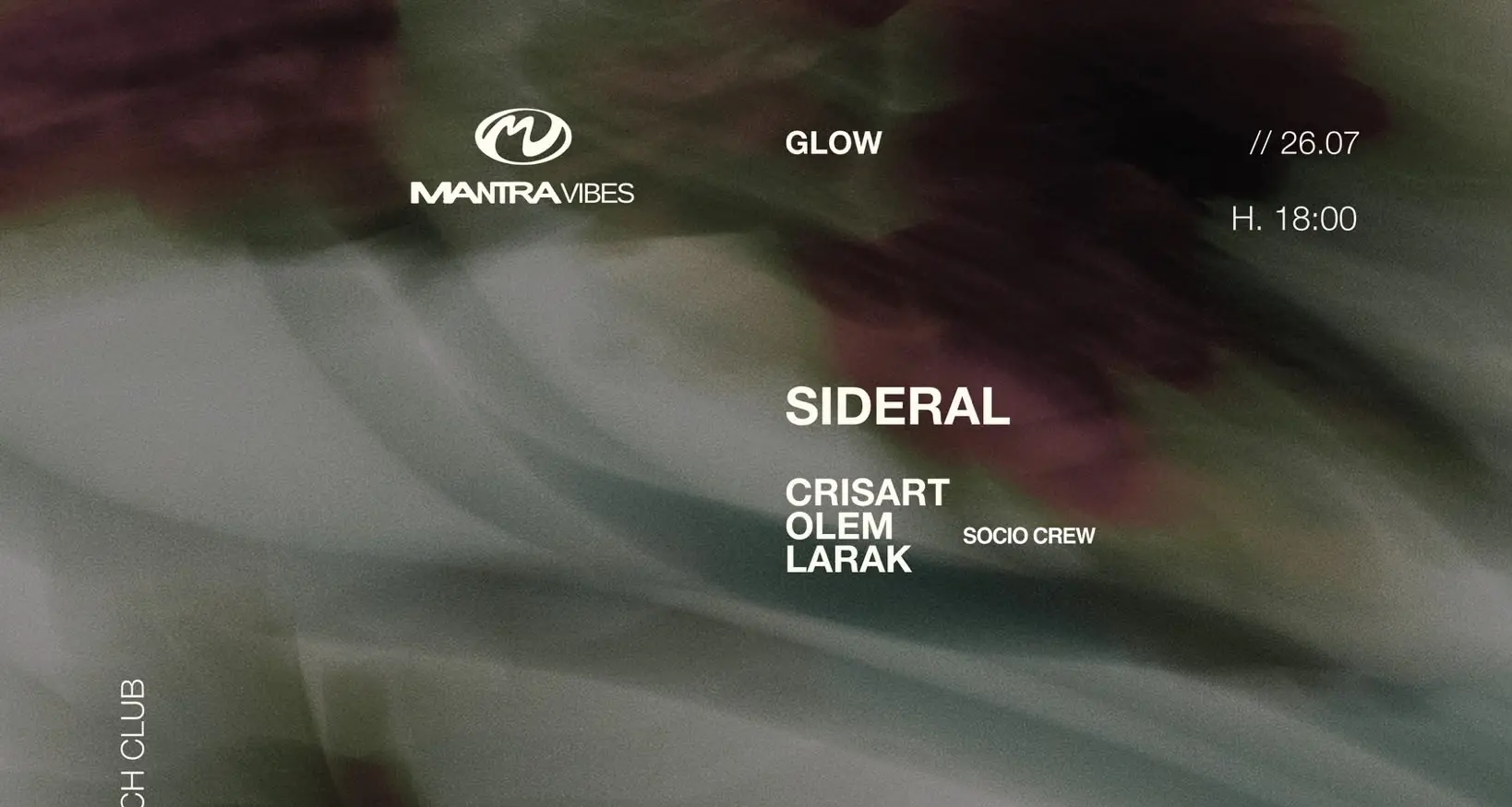La firma di Mantra Vibes sull'estate elettronica: al Casual Beach Club arriva Sideral\n