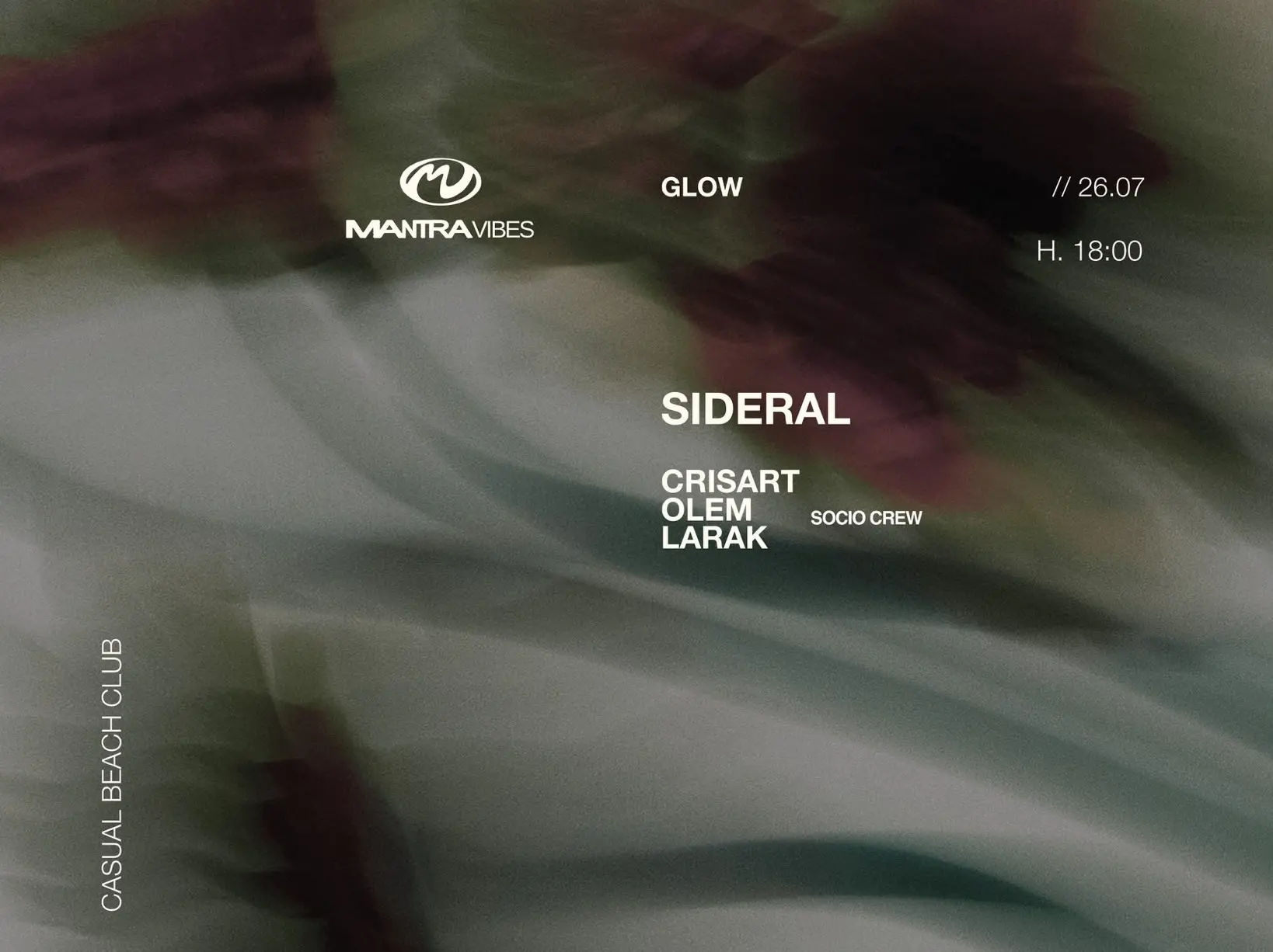 La firma di Mantra Vibes sull'estate elettronica: al Casual Beach Club arriva Sideral\n