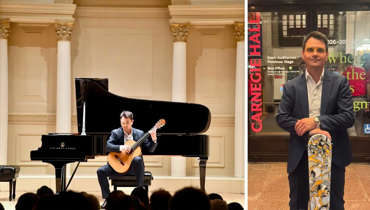 Da Briatico alla Carnegie Hall, il chitarrista Enrico Damiano Vallone conquista New York\n