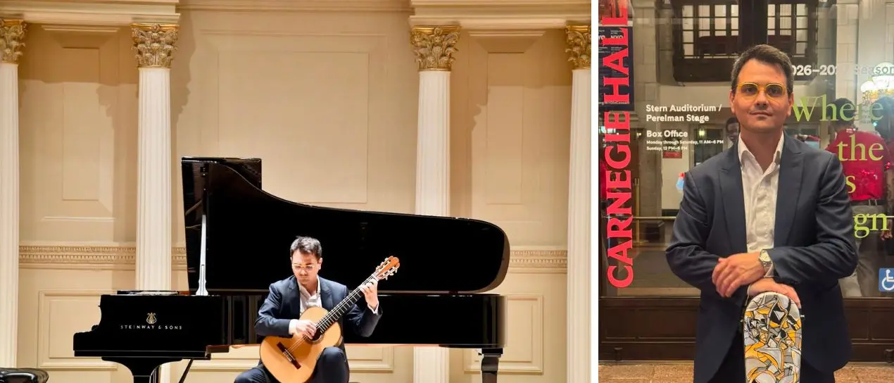 Da Briatico alla Carnegie Hall, il chitarrista Enrico Damiano Vallone conquista New York\n