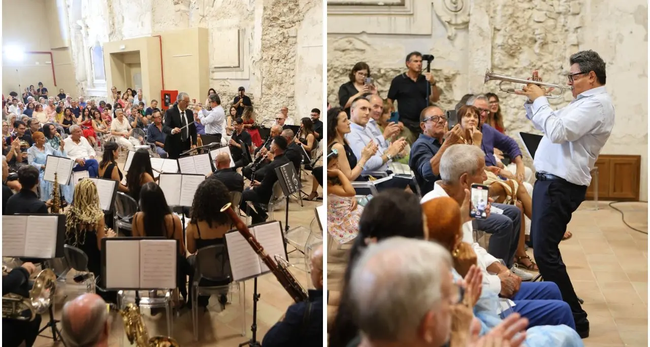Tropea, applausi per il maestro Giuffredi: l’Orchestra di Fiati conquista l’Auditorium Santa Chiara\n