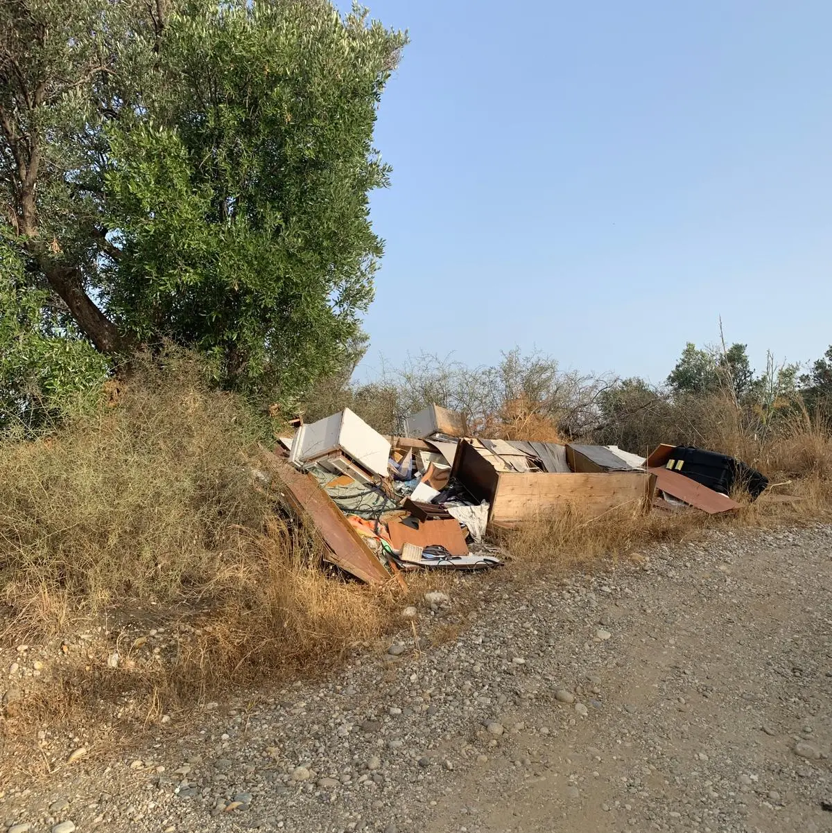 Discarica abusiva sulla strada Vito-Ortì, l’allarme di Paviglianiti: «Situazione oltre ogni limite»\n