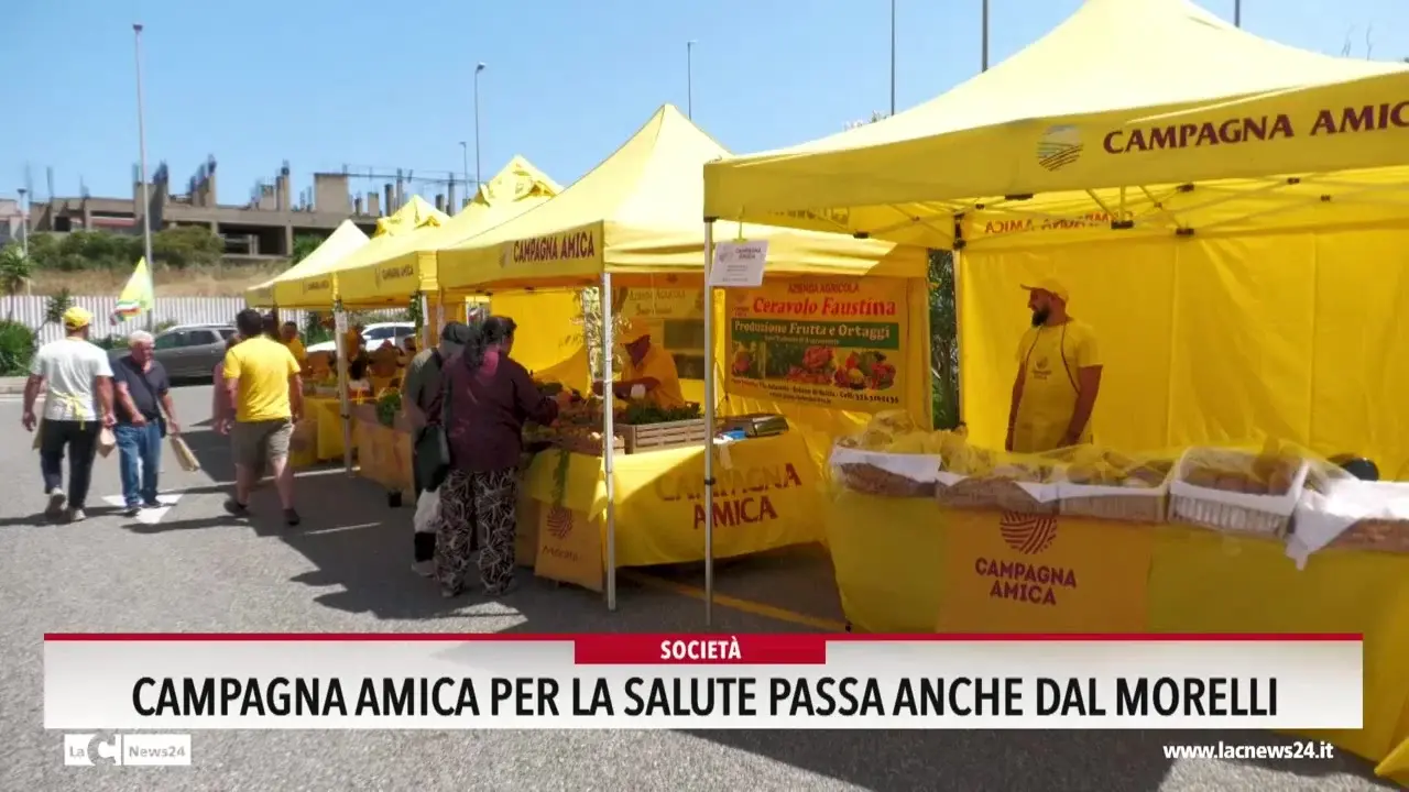 Campagna amica per la salute passa anche dal Morelli