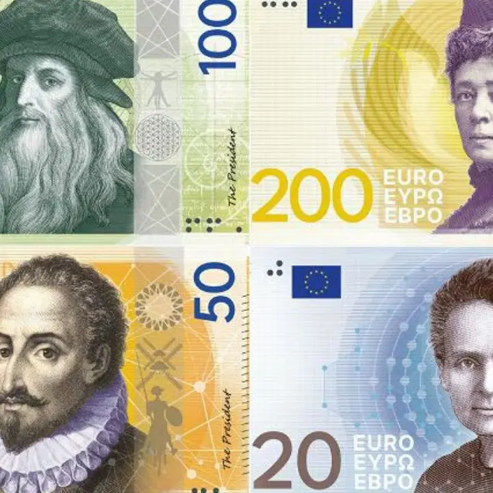 <p>Il nuovo volto dell’Euro: la Bce presenta i dieci progetti finalisti per il restyling delle banconote</p>