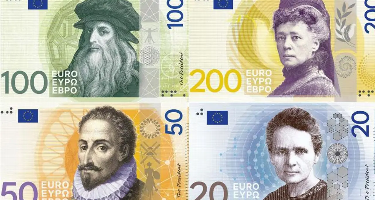 Il nuovo volto dell’Euro: la Bce presenta i dieci progetti finalisti per il restyling delle banconote\n