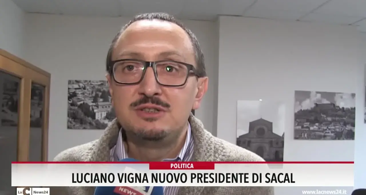 Sacal, Luciano Vigna è il nuovo presidente