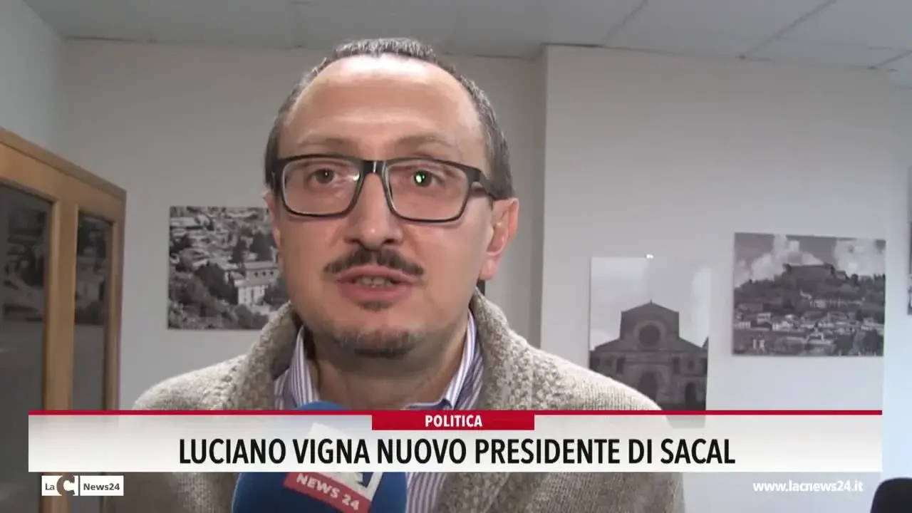 Sacal, Luciano Vigna è il nuovo presidente