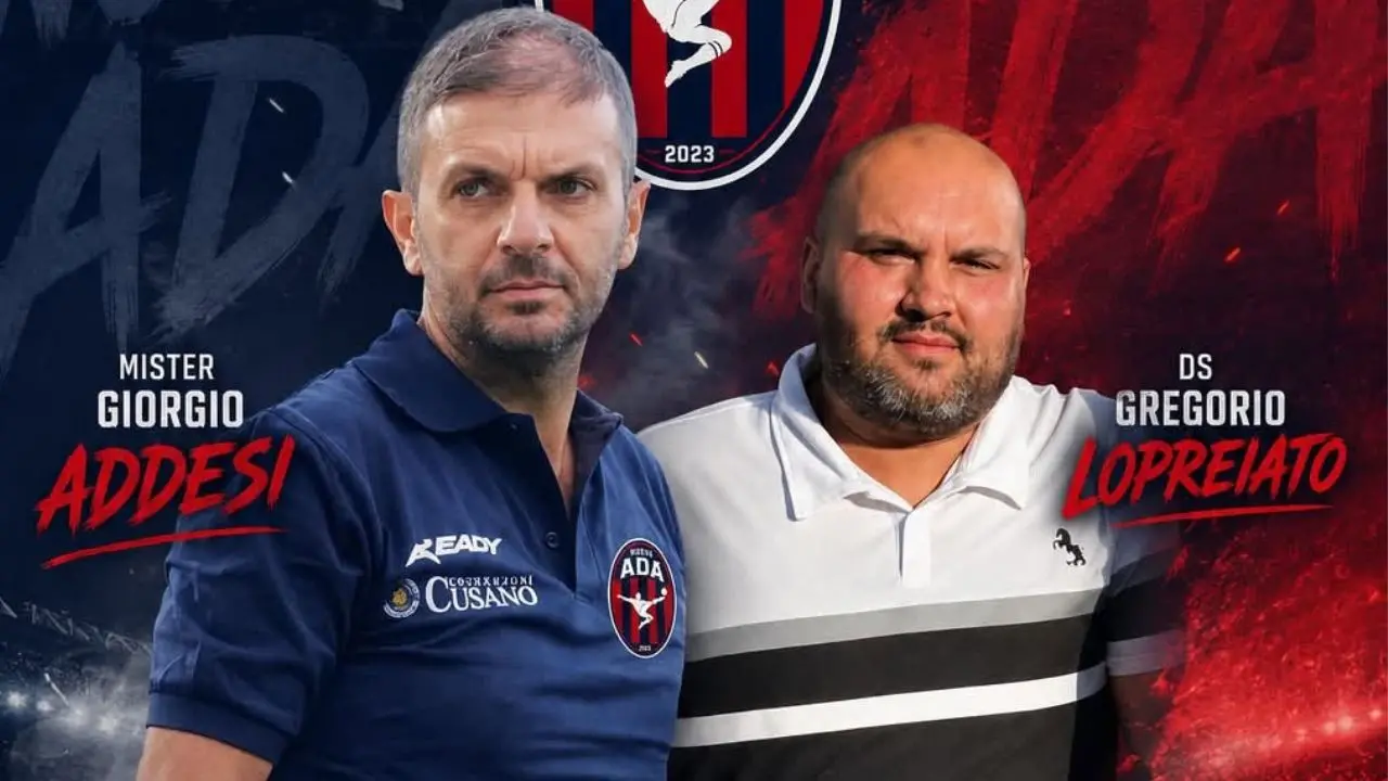 Dilettanti, svolta in panchina per il Nuova Ada: Giorgio Addesi è il nuovo allenatore\n