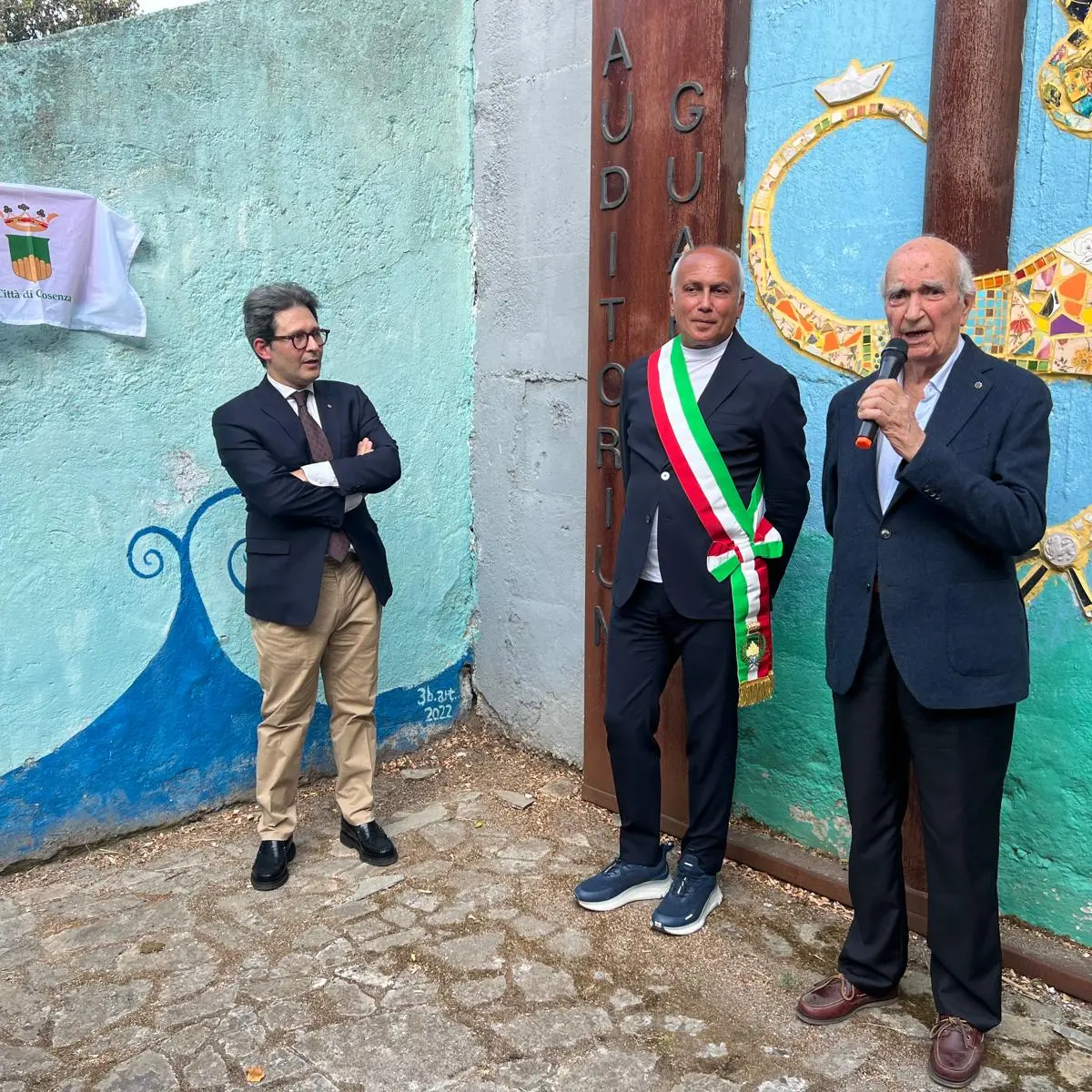 Cosenza dedica a Leopoldo Conforti la scalinata tra il Telesio e l’Accademia\n