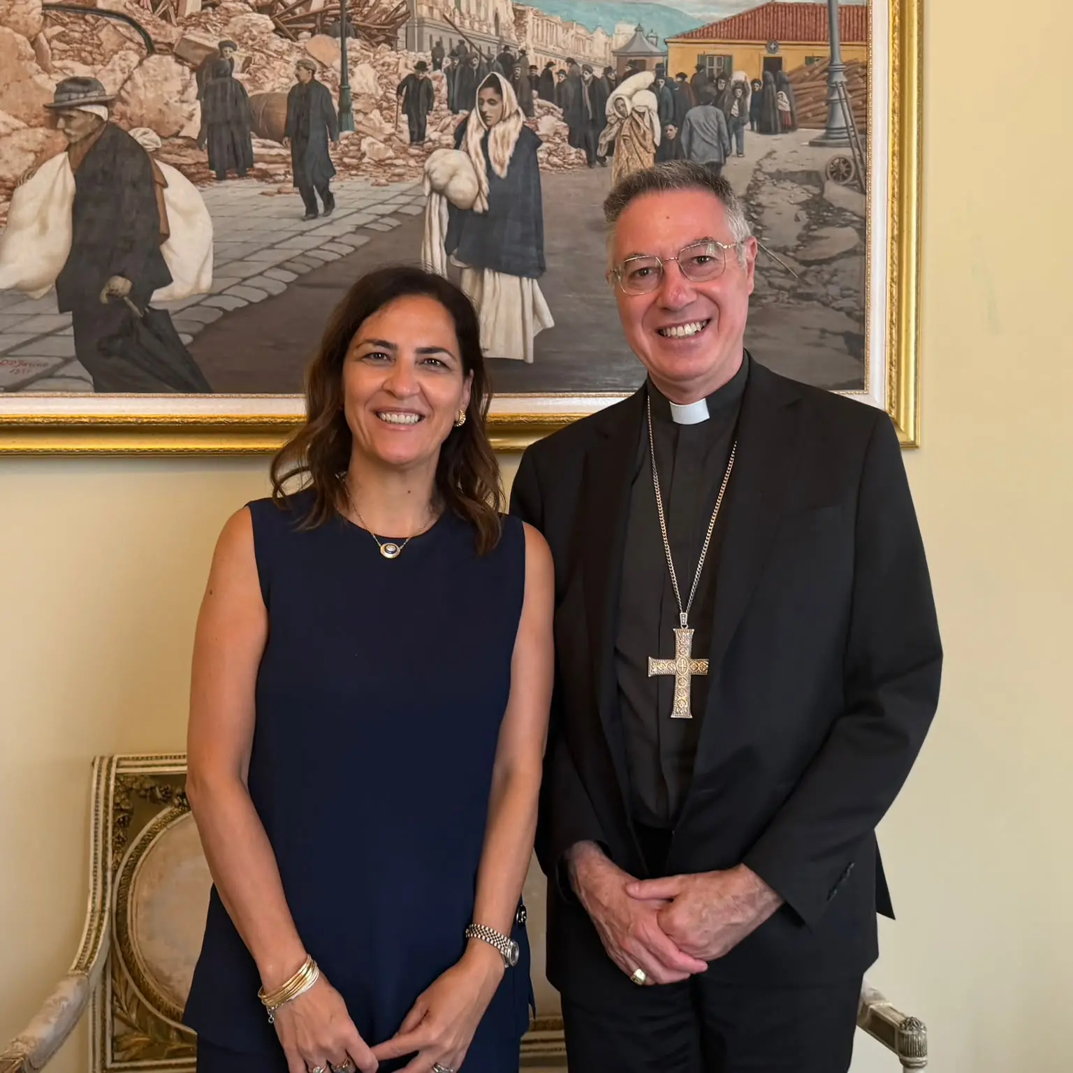Il benvenuto dell’assessore Micheli al nuovo vescovo di Locri-Gerace monsignor Di Pietro: «Un segno di speranza»\n