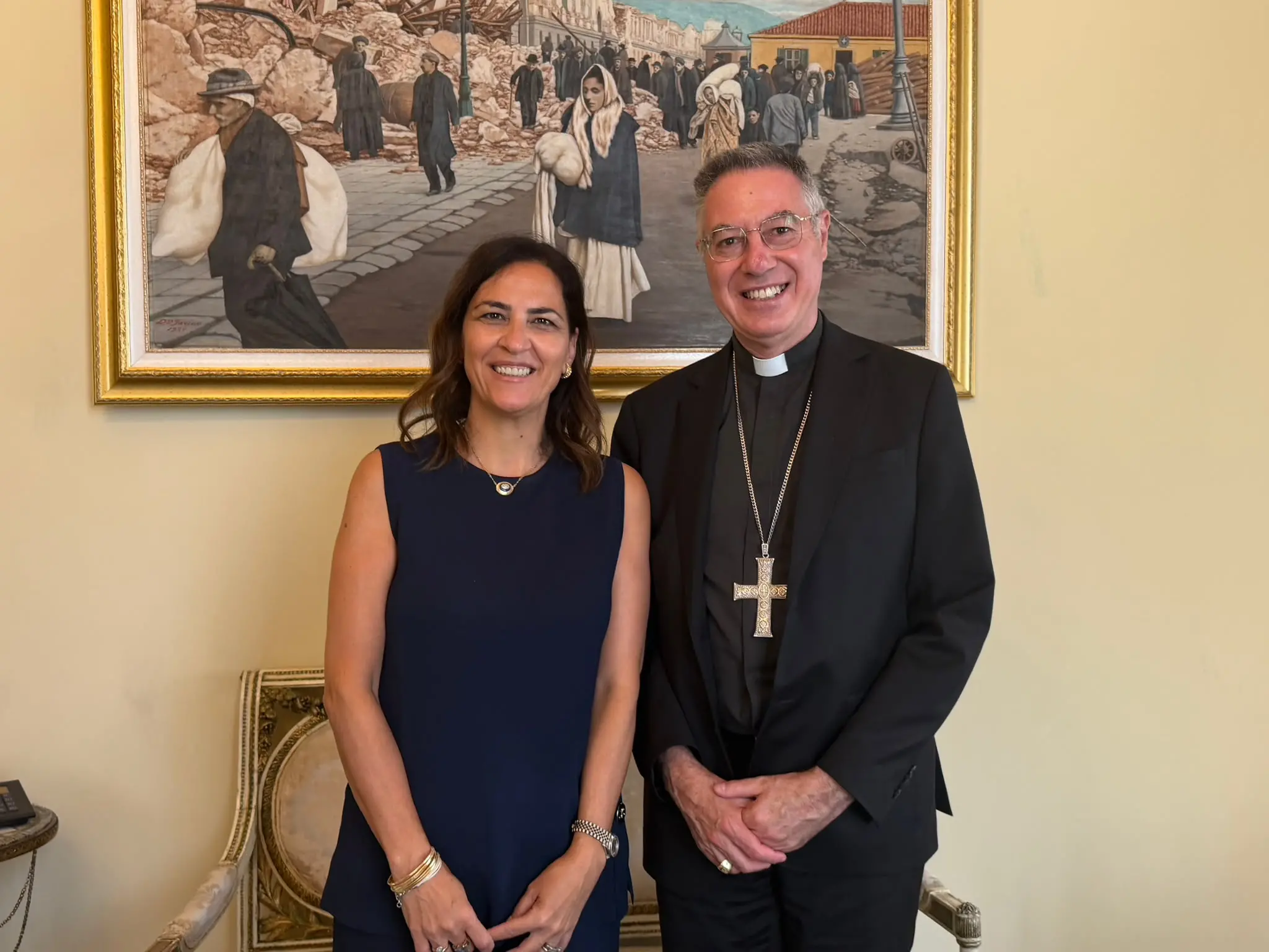Il benvenuto dell’assessore Micheli al nuovo vescovo di Locri-Gerace monsignor Di Pietro: «Un segno di speranza»\n
