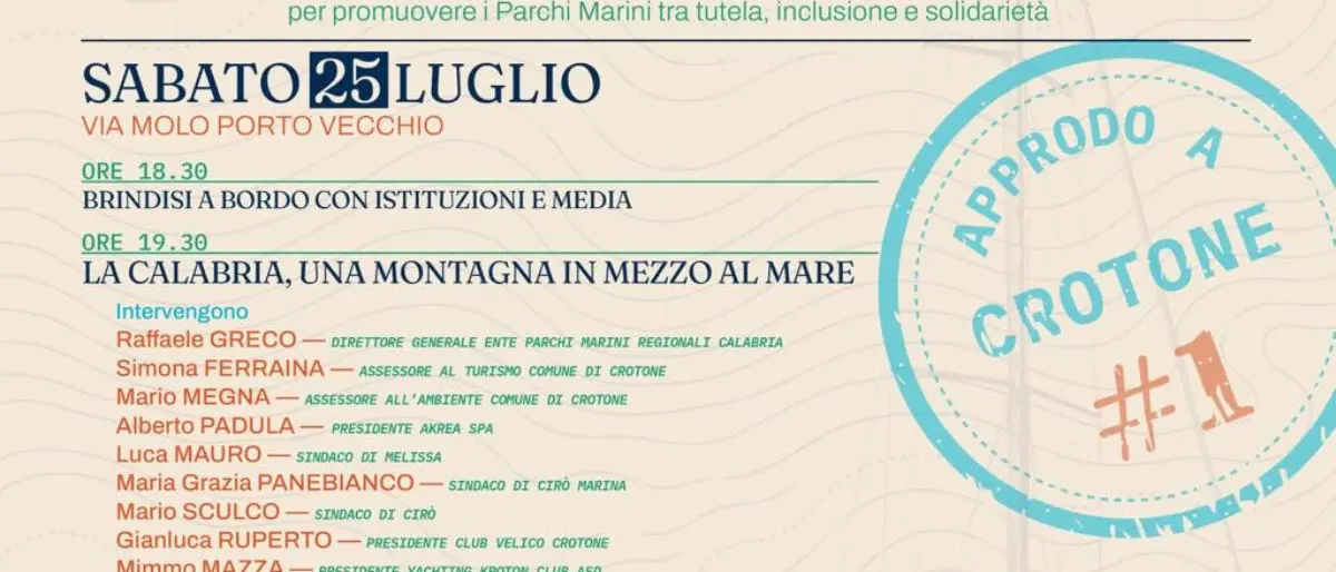 Mavisu arriva a Crotone: parte il viaggio tra legalità, ambiente e inclusione\n