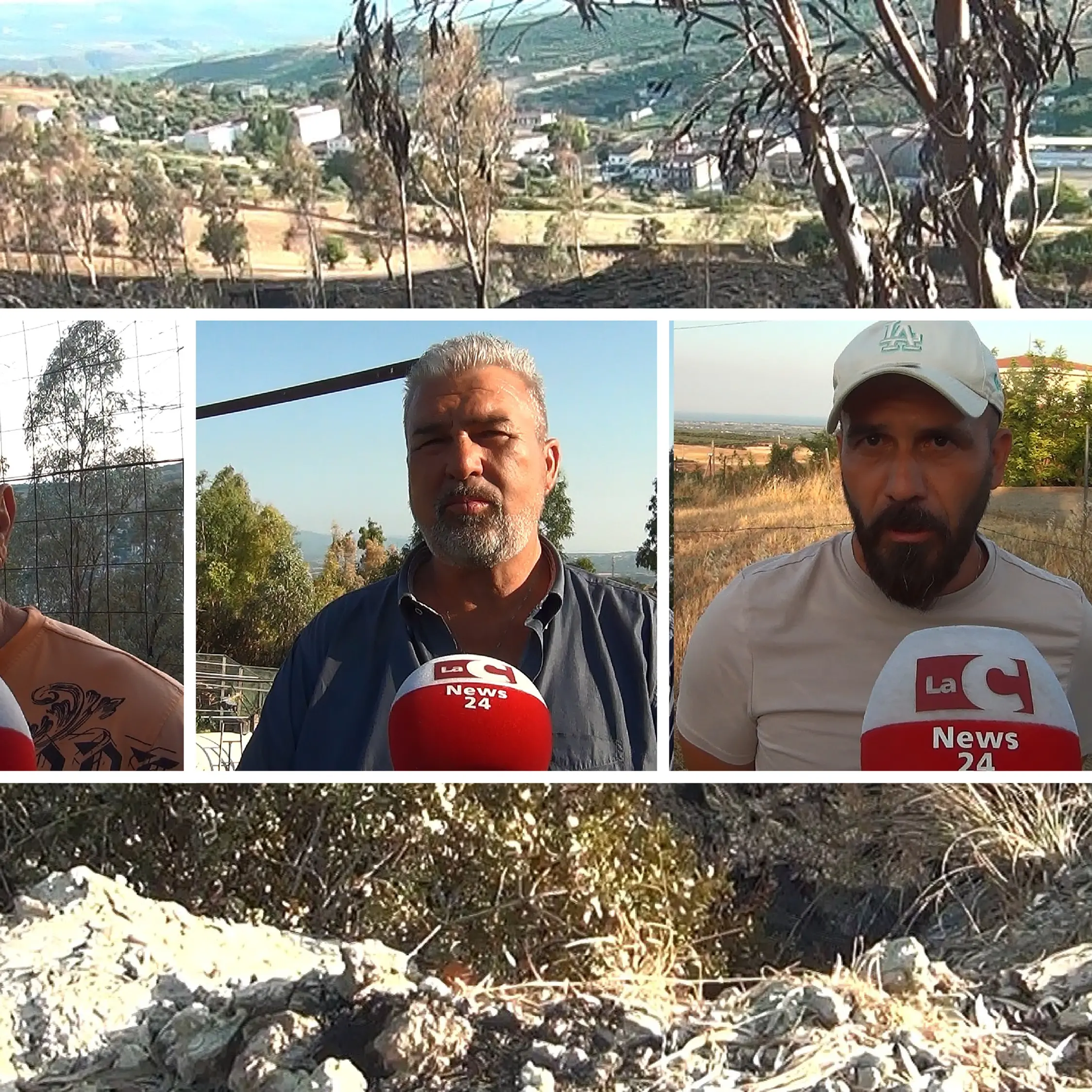 <p>Emergenza incendi, viaggio nella rabbia dei cittadini a Cassano: «Abbiamo rischiato di perdere tutto»</p>