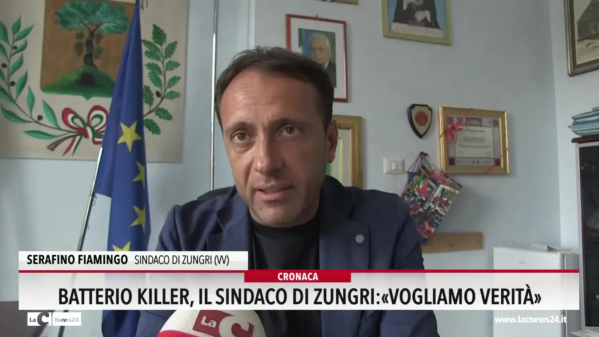 Batterio killer, il sindaco di Zungri: «Vogliamo verità»