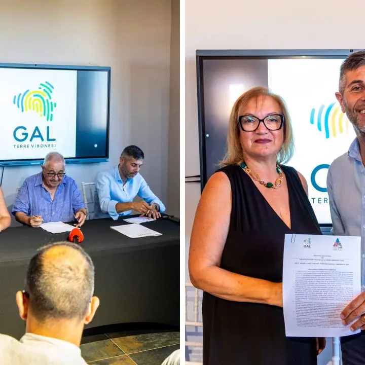Gal Terre Vibonesi e Distretto del Cibo uniscono le forze: a Spilinga firmato il protocollo per lo sviluppo del territorio\n