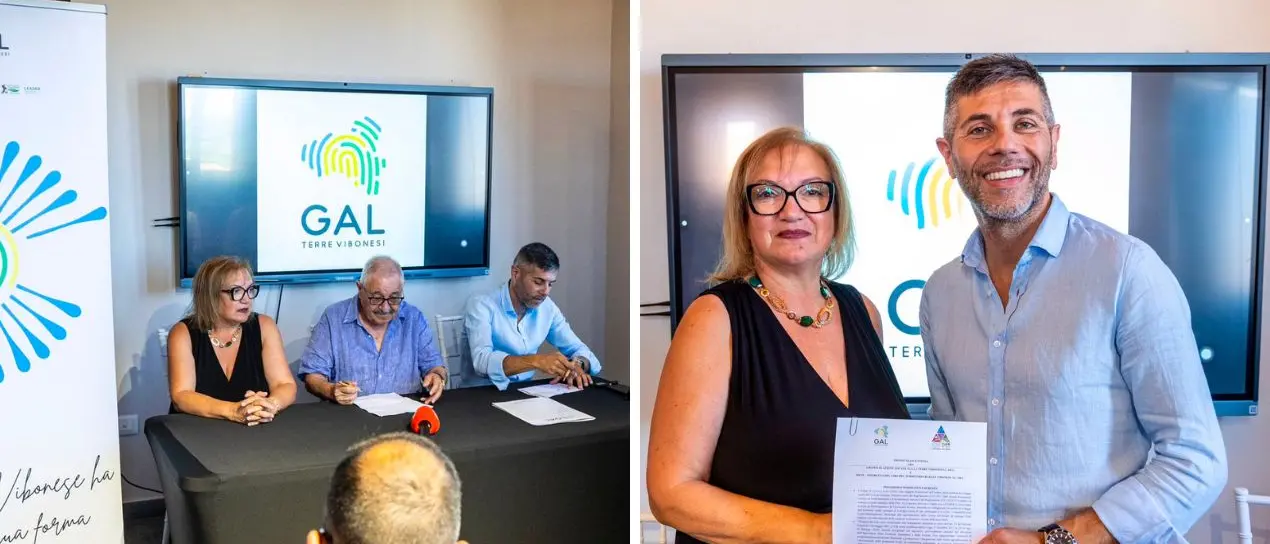 Gal Terre Vibonesi e Distretto del Cibo uniscono le forze: a Spilinga firmato il protocollo per lo sviluppo del territorio\n
