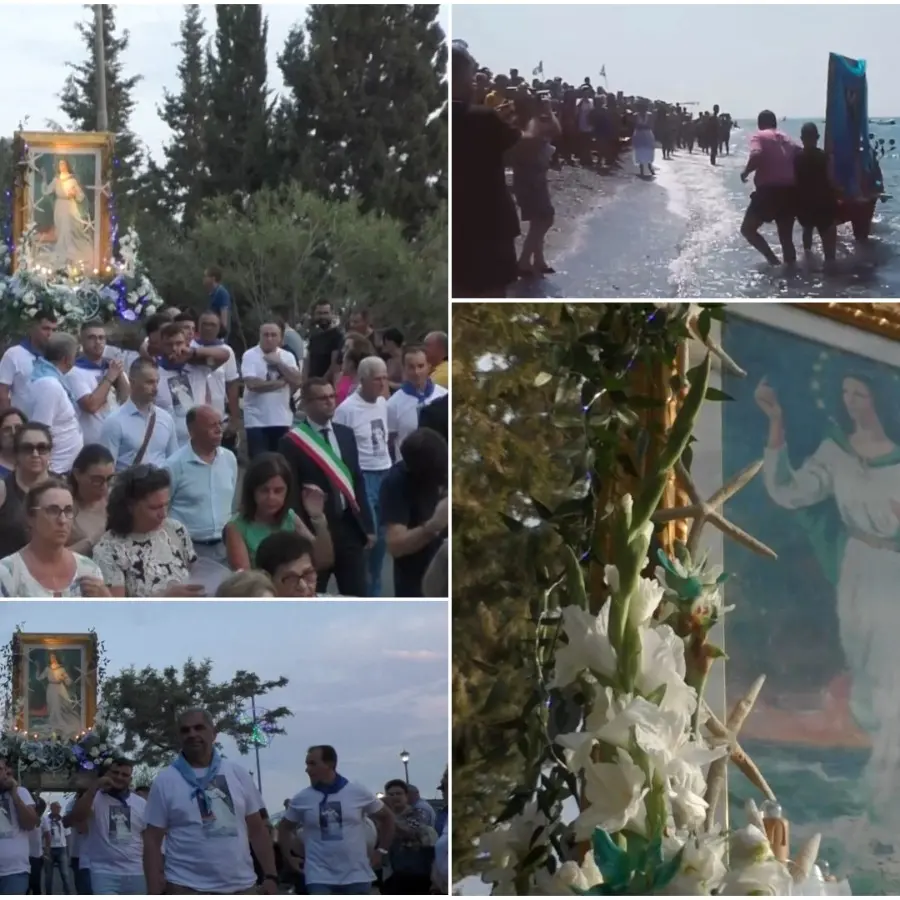 Bova Marina, l'appello dei giovani portatori della Vara: «La Madonna del Mare continui a camminare sulle nostre spalle»\n