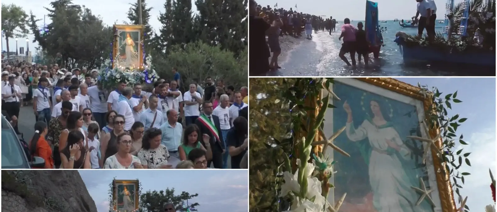 Bova Marina, l'appello dei giovani portatori della Vara: «La Madonna del Mare continui a camminare sulle nostre spalle»\n