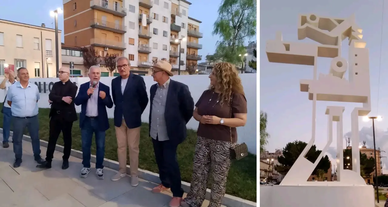 La statua di Hipponion divide Vibo: la nuova Piazza Salvemini si riapre tra identità, arte e polemiche\n