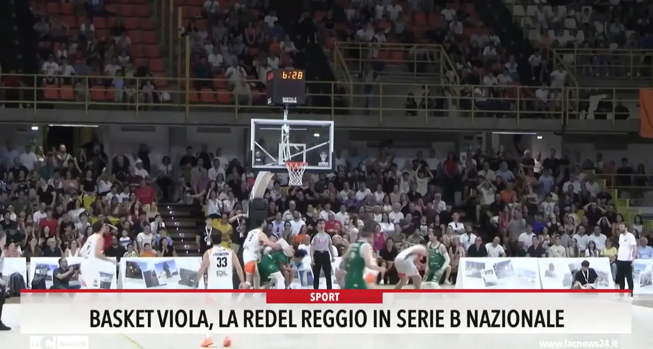 Basket Viola, la Redel Reggio in serie B nazionale