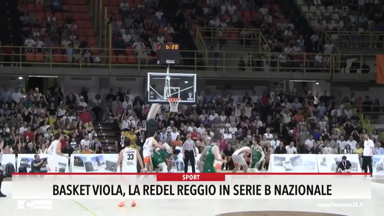 Basket Viola, la Redel Reggio in serie B nazionale