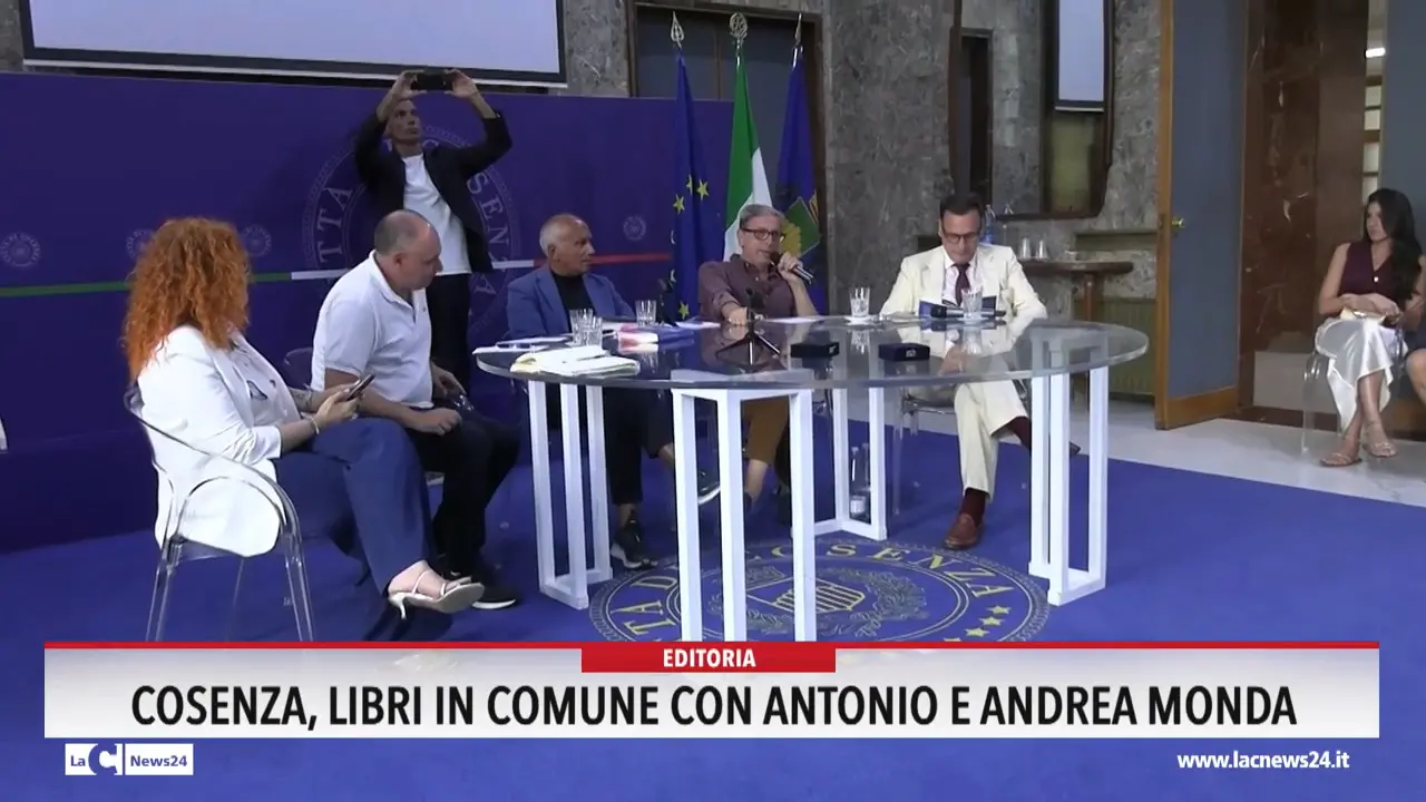 Cosenza, Libri in Comune con Antonio e Andrea Monda