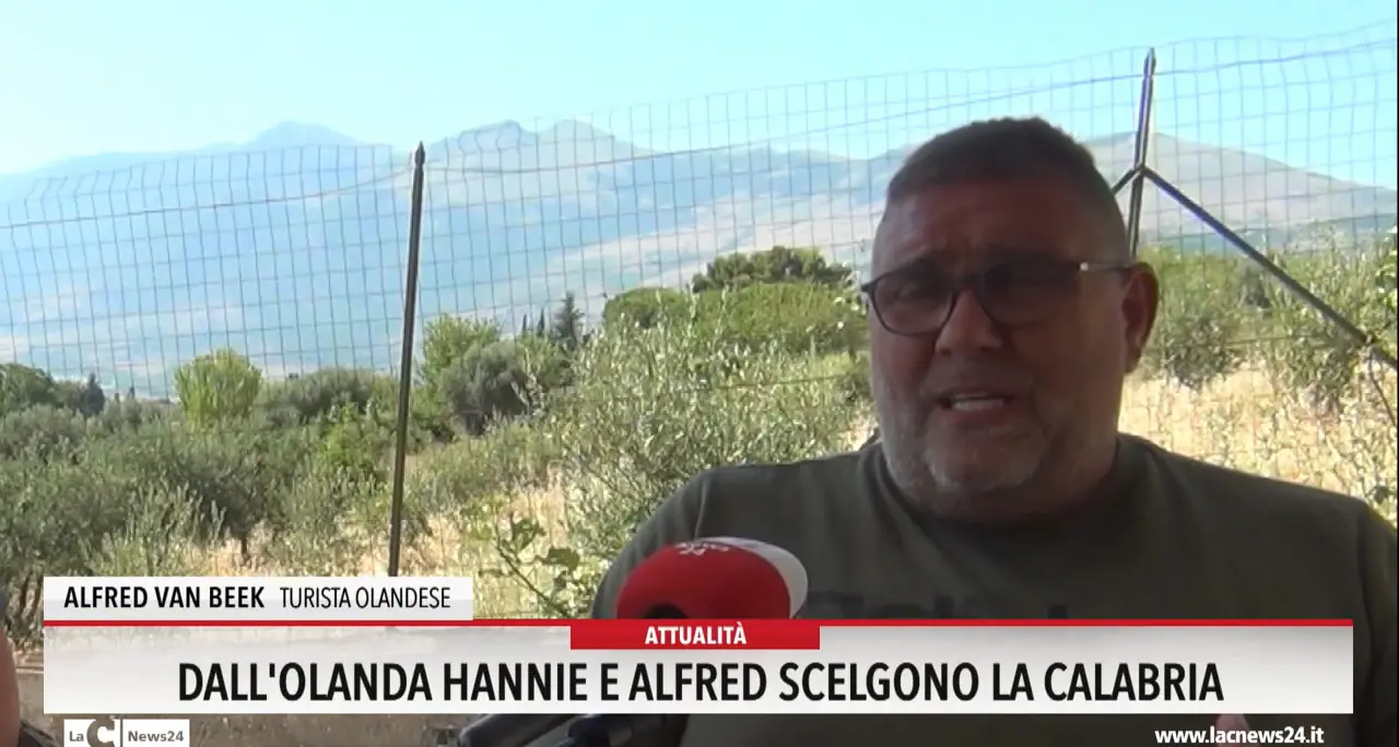 Dall'Olanda Hannie e Alfred scelgono la Calabria