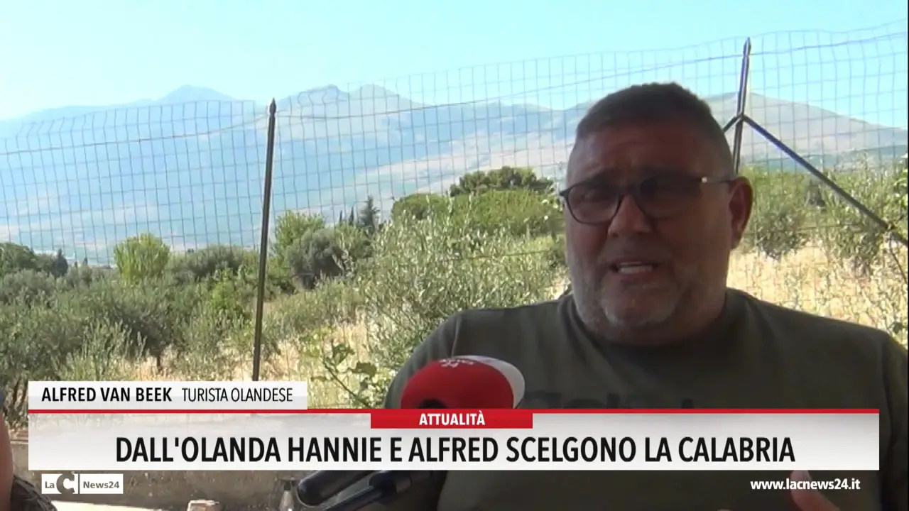 Dall'Olanda Hannie e Alfred scelgono la Calabria