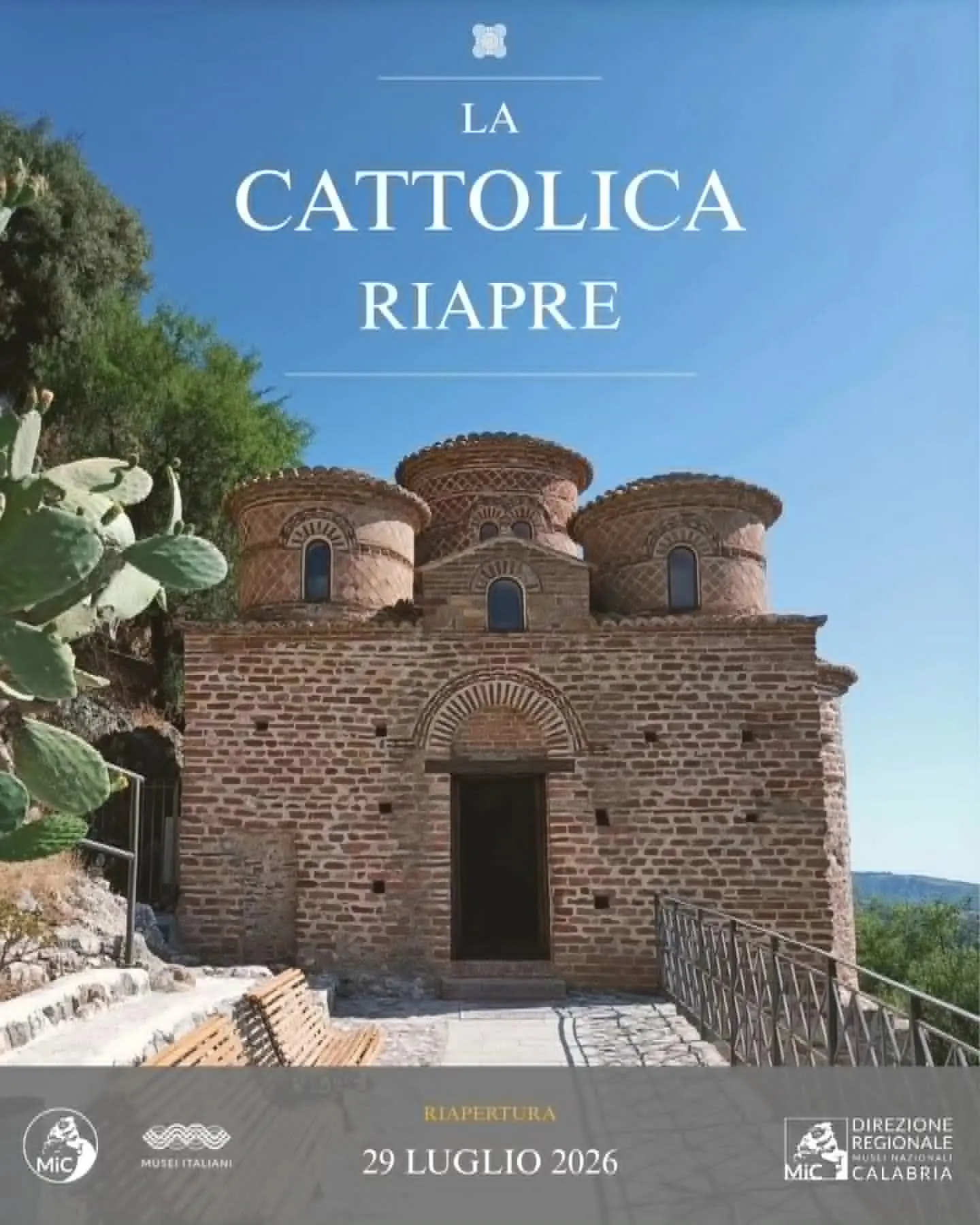 La Cattolica di Stilo riapre al pubblico: torna a vivere il gioiello bizantino della Calabria\n