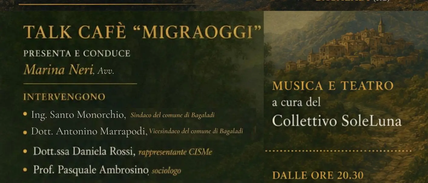 Festival delle Comunità a Bagaladi: una notte di incontri tra culture, musica e sapori\n