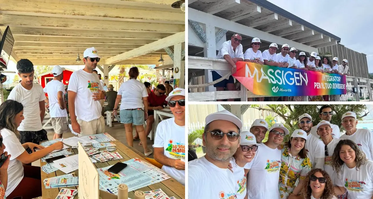 Prevenzione in spiaggia, grande partecipazione a Vibo Marina per \"Al Sole… in Salute\": cittadini a confronto con gli esperti\n