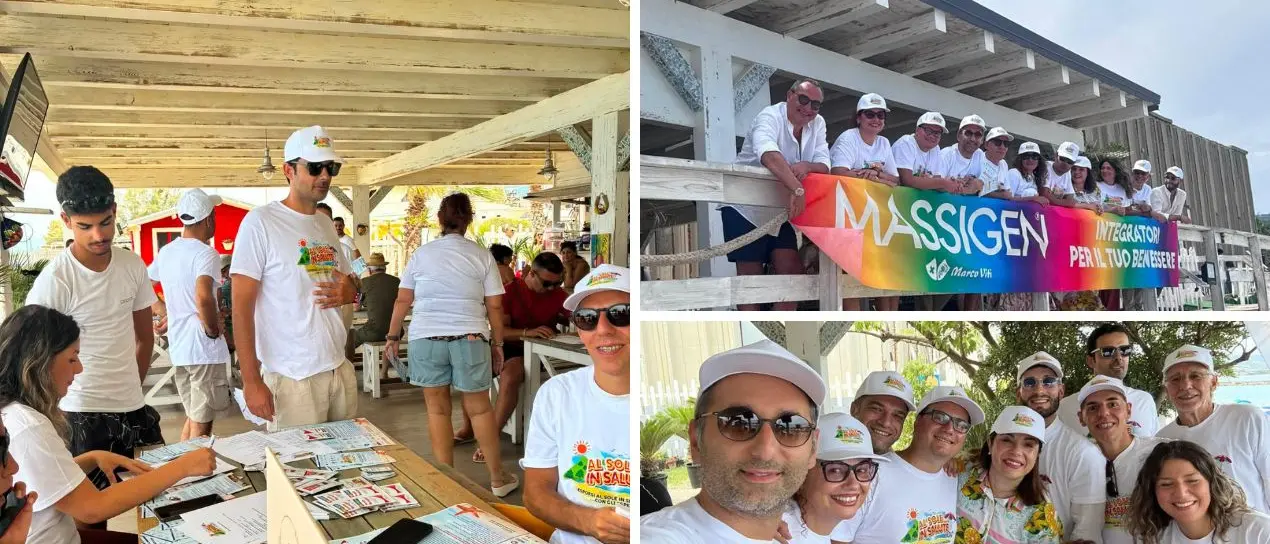 Prevenzione in spiaggia, grande partecipazione a Vibo Marina per \"Al Sole… in Salute\": cittadini a confronto con gli esperti\n
