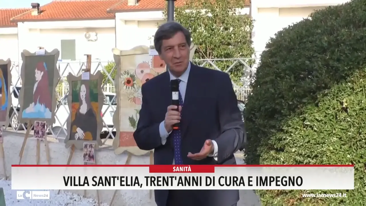 Villa Sant'Elia, trent'anni di cura e impegno