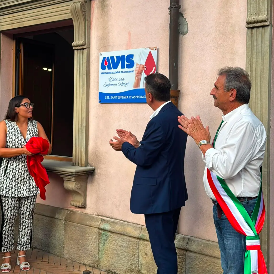 Sant'Eufemia d'Aspromonte, la nuova sede AVIS intitolata alla dottoressa Eufemia Nolgo\n