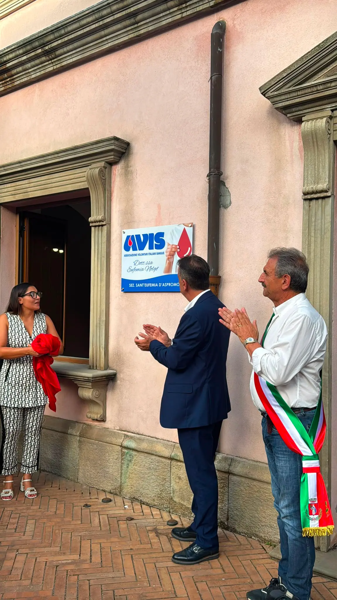 Sant'Eufemia d'Aspromonte, la nuova sede AVIS intitolata alla dottoressa Eufemia Nolgo\n