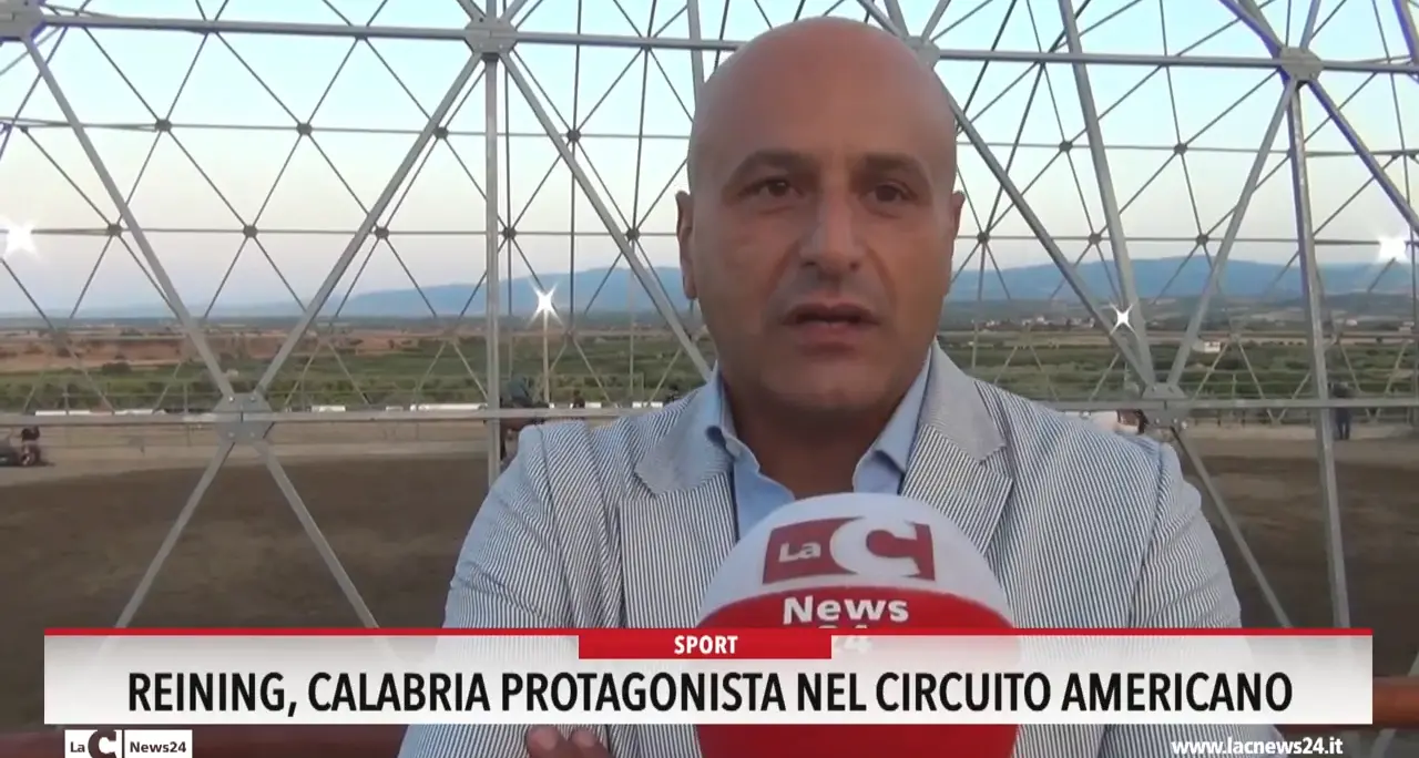 Reining, Calabria protagonista nel circuito americano